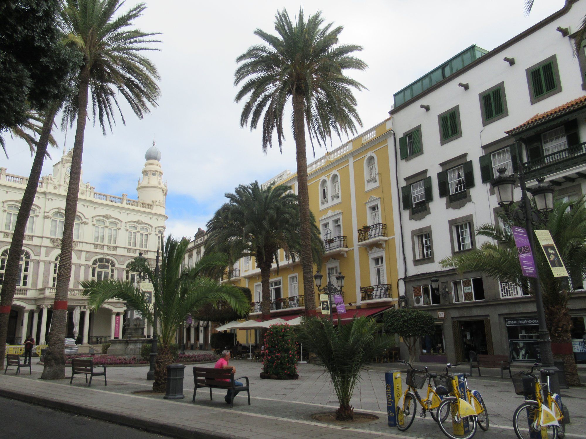 Plaza de Cairasco, en el barrio de Triana (Las Palmas de Gran Canaria)